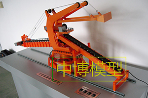 12斗轮式起重机模型